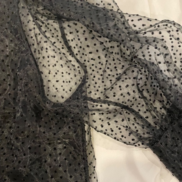 Sheer polka dot top - Picture 2 of 12